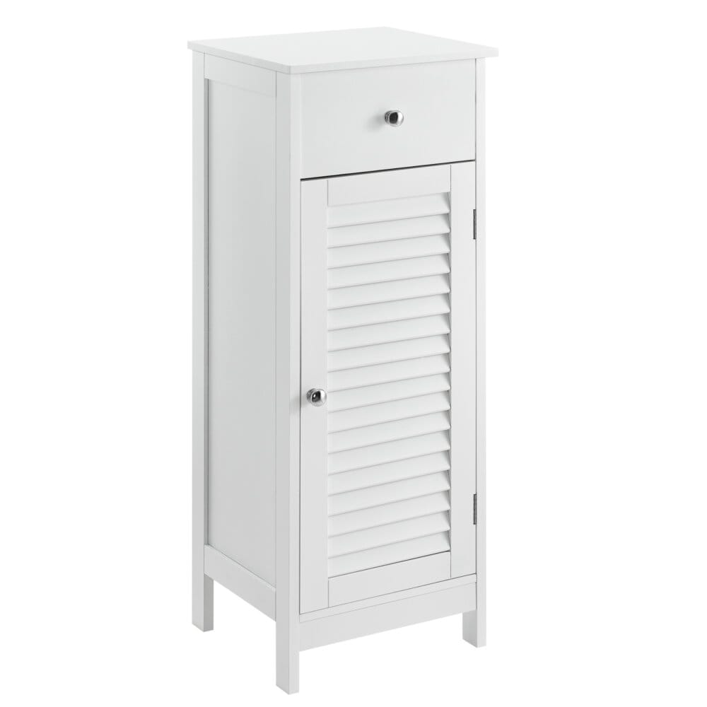 Badezimmerschrank 87x30x30 cm Weiss