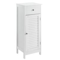 Badezimmerschrank 87x30x30 cm Weiss