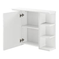 Badezimmerschrank Harstad 64x80x20 cm Weiss