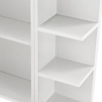 Badezimmerschrank Harstad 64x80x20 cm Weiss