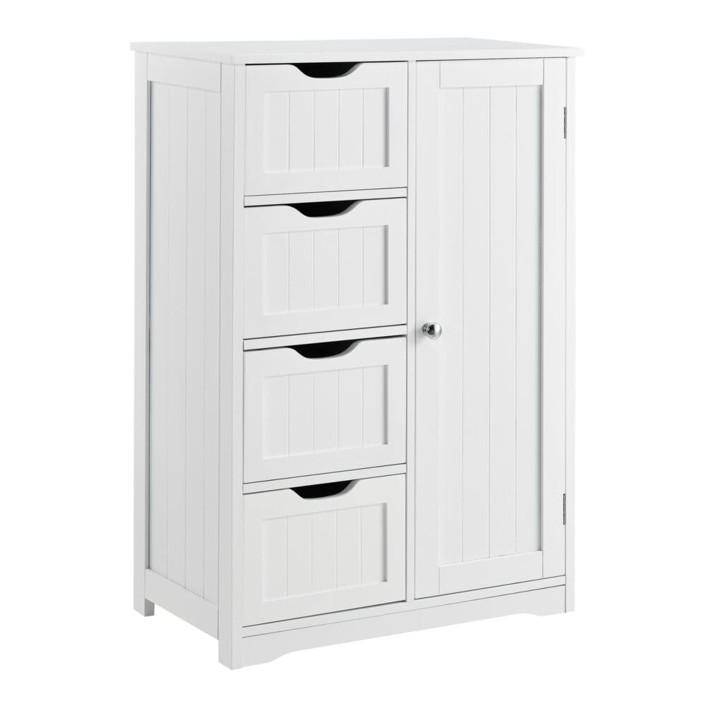 Badezimmerschrank Locust 81x55x30 cm Weiss