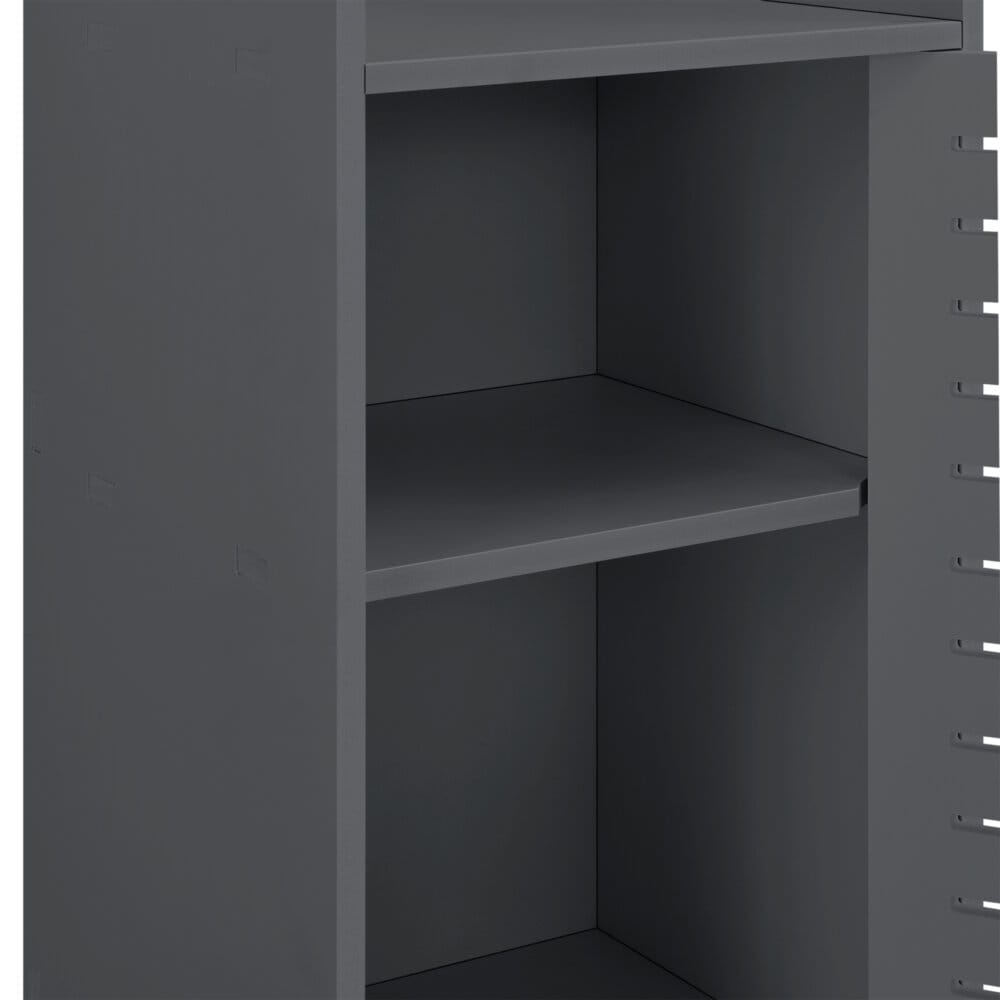 Badezimmerschrank Svanvik 72x32x32 cm Dunkelgrau