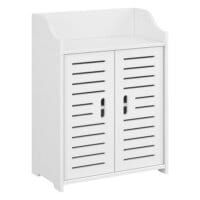 Badezimmerschrank Trosa 62x45x25 cm WPC Weiss