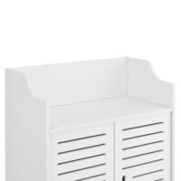 Badezimmerschrank Trosa 62x45x25 cm WPC Weiss