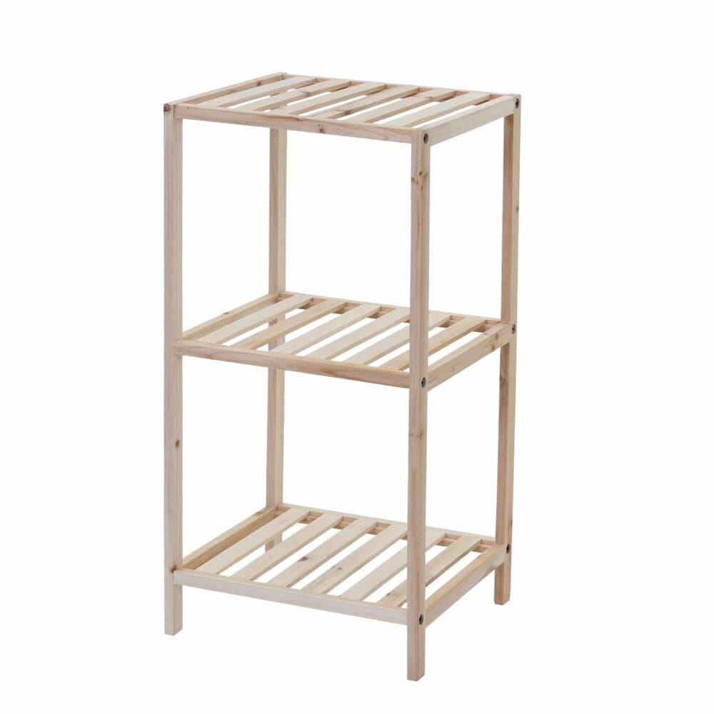 Badregal Holzregal Tanne 3 Böden