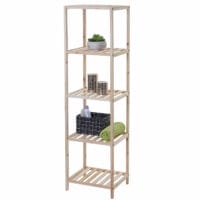 Badregal Holzregal Tanne 5 Böden