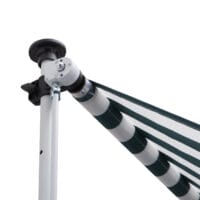 Balkonmarkise 300 x 150cm Grün Sonnenstore Teleskop