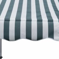 Balkonmarkise 300 x 150cm Grün Sonnenstore Teleskop