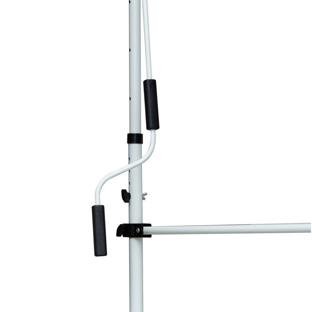 Balkonmarkise Sonnenstore Teleskop 300 x 120cm Grau