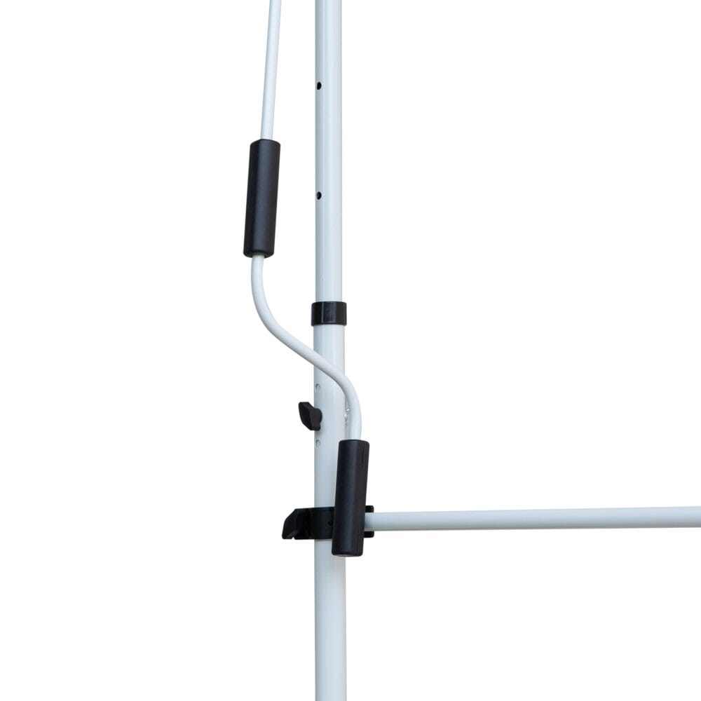 Balkonmarkise Sonnenstore Teleskop 300 x 120cm Grau