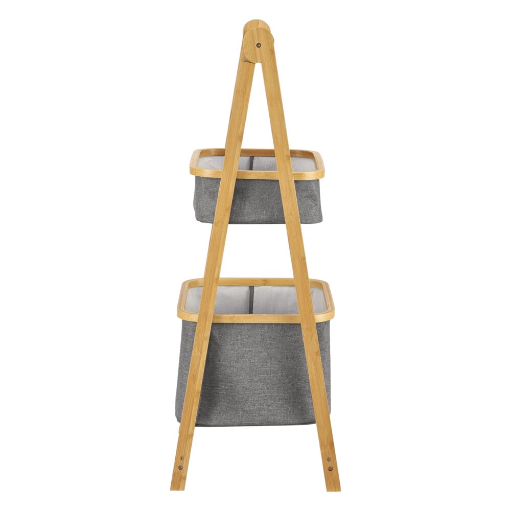 Bambus Leiterregal Värnamo 97x45x36 cm Natur