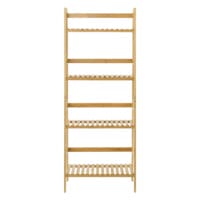 Bambus Leiterregal Vinje 48x32x123cm