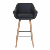 2er-Set Barhocker Malmö T381 schwarz