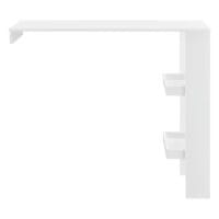 Bartisch Sölvesborg 120x45x106cm für Wandmontage Weiss