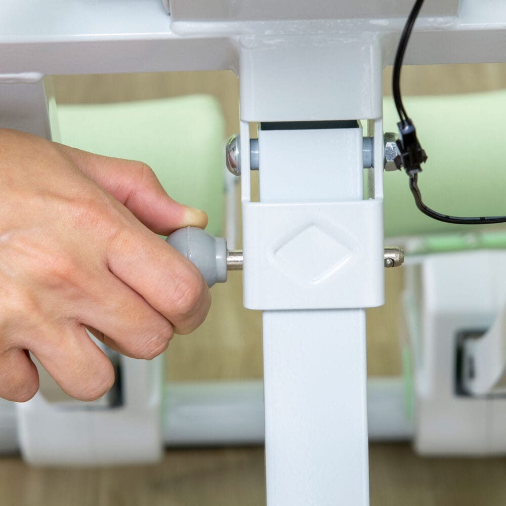 Bauchtrainer Faltbarer Bauchmuskeltrainer AB Trainer Weiss Grün