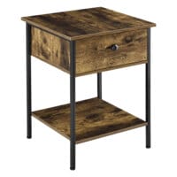 Beistelltisch Fagersta 40x40x55cm Dunkler Holzton