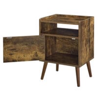 Nachttisch Beistelltisch Olofström 66x45x35cm mit Schrankfach