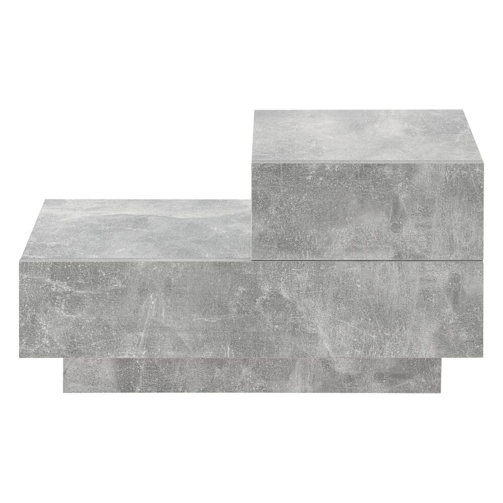 Nachttisch Sebokeng 38x70x35 cm mit Schublade Betonoptik
