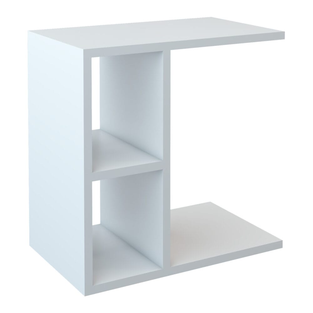 Beistelltisch Ravnsborg 50x50x30cm Weiss