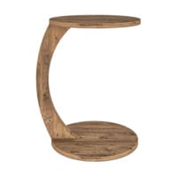 Beistelltisch Holeby 56xØ38cm Holzoptik