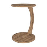 Beistelltisch Holeby 56xØ38cm Holzoptik