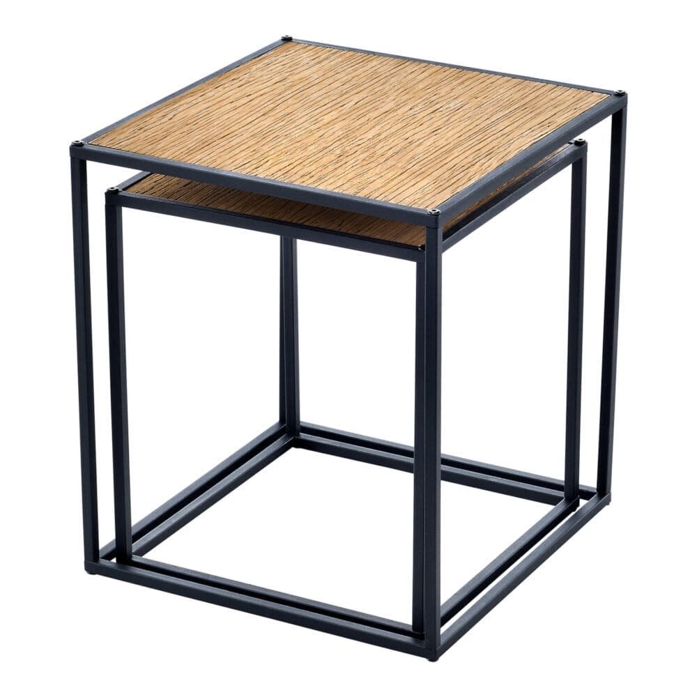 Satztisch Grindavik im 2er Set Holz-Optik