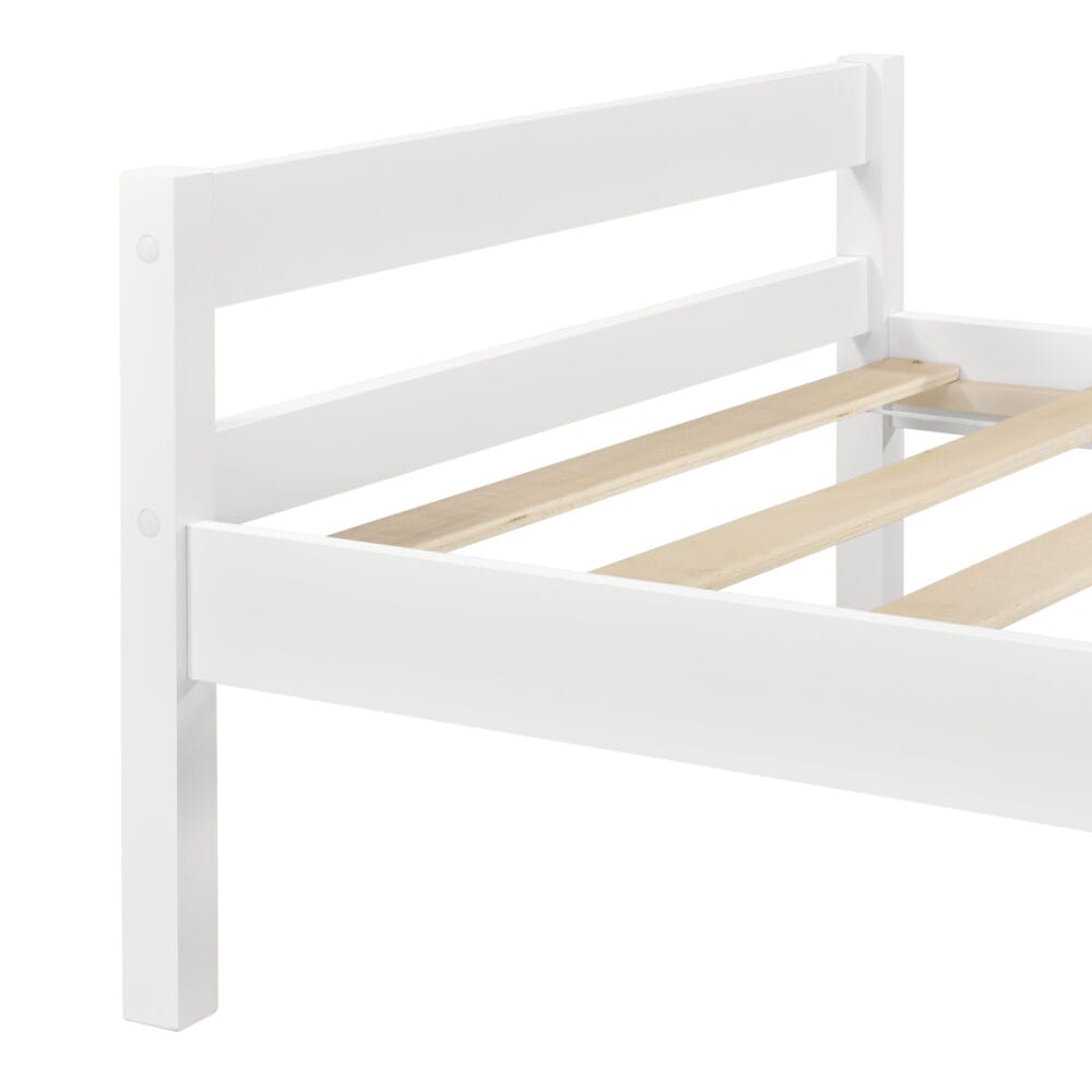 Holzbett Vimmerby 90x200 cm Weiss