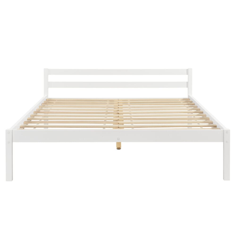 Holzbett Vimmerby 140x200 cm Weiss