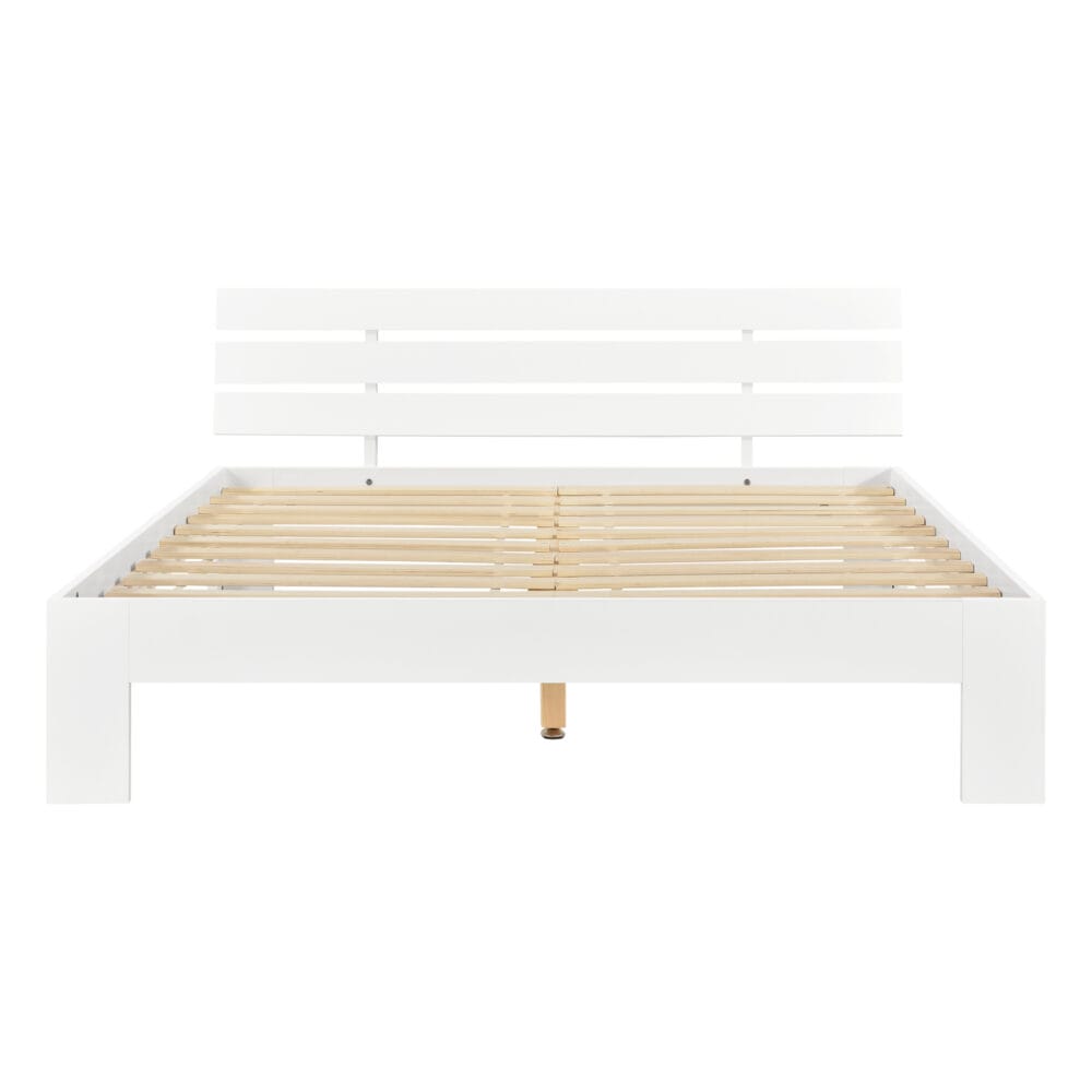 Holzbett Eksjö 140x200cm mit Lattenrost