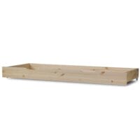 Bettkasten Schubladen mit Rollen 173x63x16cm Natur