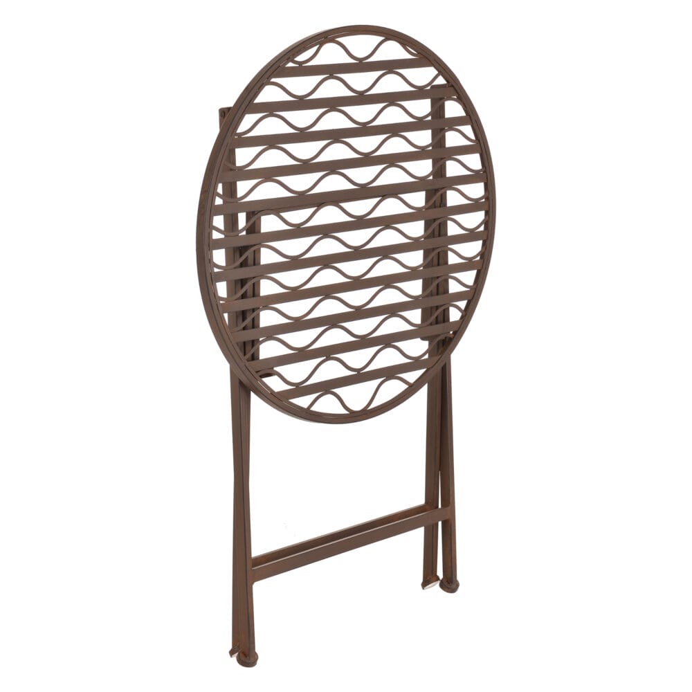 Bistro Set Biella 3-tlg. Edelrost-Braun