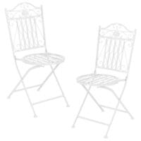 Bistro Set Biella 3-tlg. Weiss