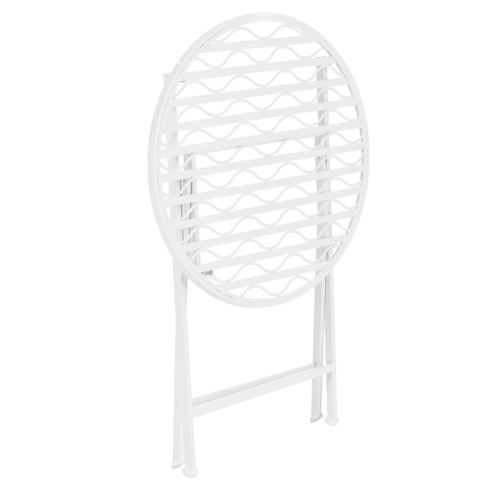 Bistro Set Biella 3-tlg. Weiss