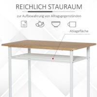 Bistrotisch Set Stehtisch Küchentisch mit 2 Barhocker