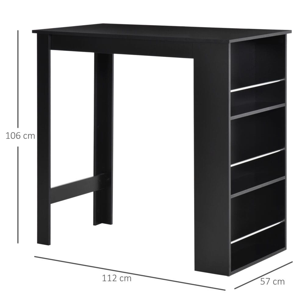 Bistrotisch Stehtisch Küchentisch Tresen 112 x 57 x106 cm