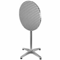 Bistrotisch aus Aluminium mit Klappfunktion