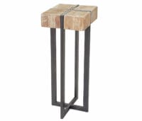 Blumentisch HWC Beistelltisch ~ Tanne Holz 100x32x32cm