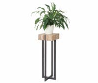 Blumentisch HWC Beistelltisch ~ Tanne Holz 100x32x32cm