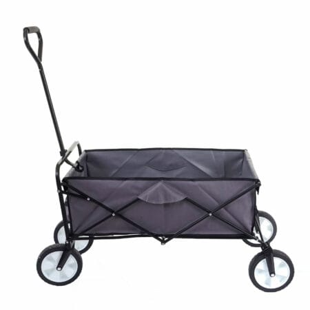 Bollerwagen Leiterwagen Handwagen klappbar ~  grau