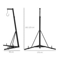 Boxsackständer Höhenverstellbar 170x90x225 bis 60kg Belastbar