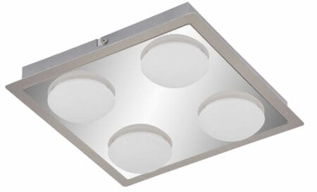 Briloner LED Deckenleuchte Badlampe 18W 4-flammig