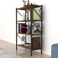 Bücherregal Vanylven 121x66x34cm Walnuss