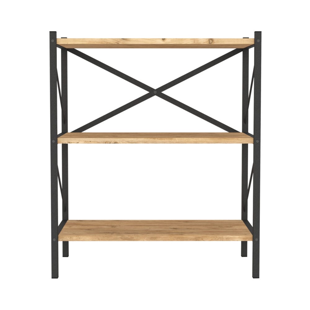 Bücherregal Vanylven 85x66x34cm Eiche