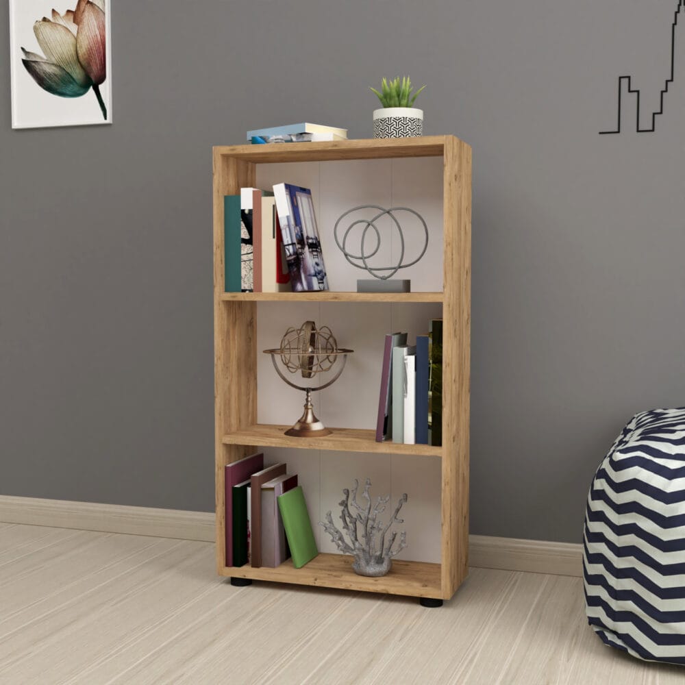 Bücherregal Vara 106x55x20cm Eiche