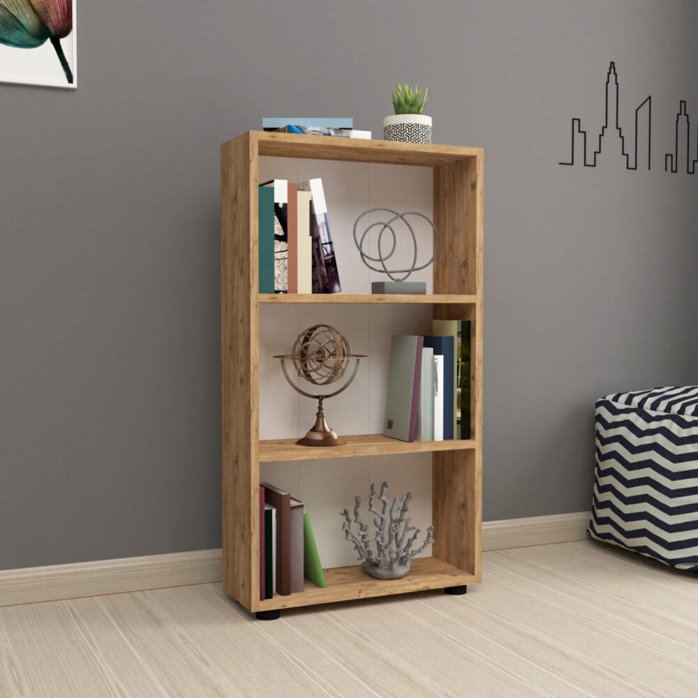 Bücherregal Vara 106x55x20cm Eiche