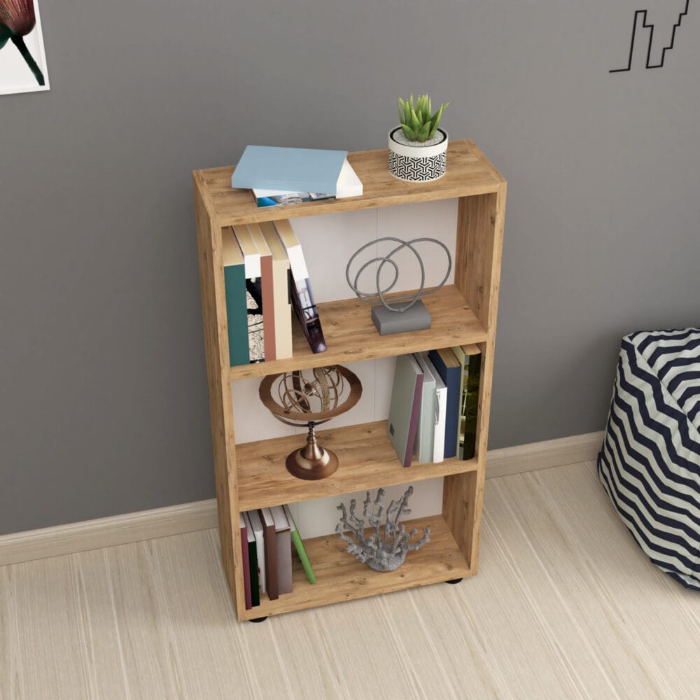 Bücherregal Vara 106x55x20cm Eiche