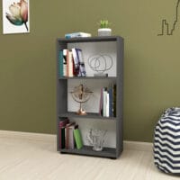 Bücherregal Vara 106x55x20cm Anthrazit
