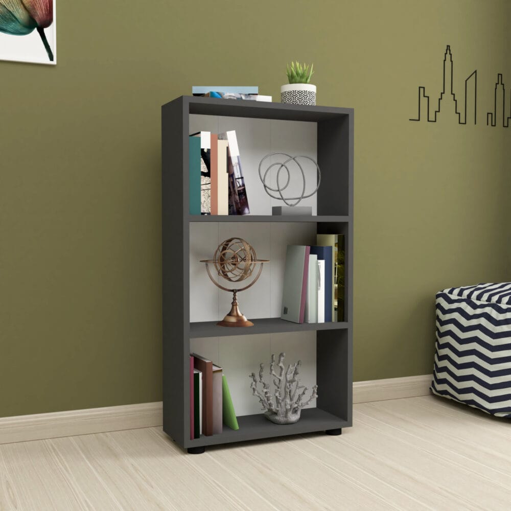 Bücherregal Vara 106x55x20cm Anthrazit