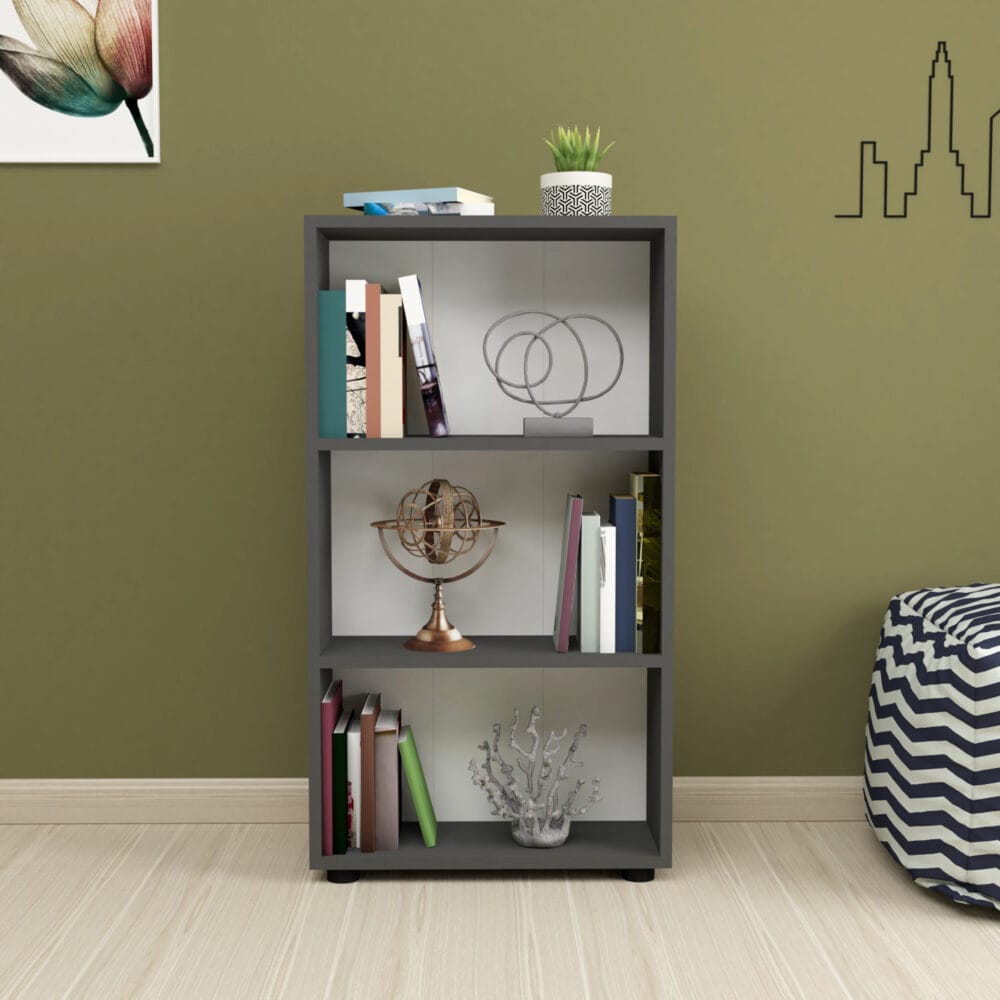 Bücherregal Vara 106x55x20cm Anthrazit