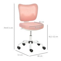 Bürostuhl Büro ohne Armlehnen